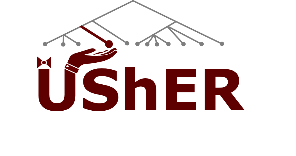 UShER logo